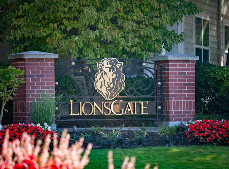 Property Signage at Lionsgate South, Hillsboro
